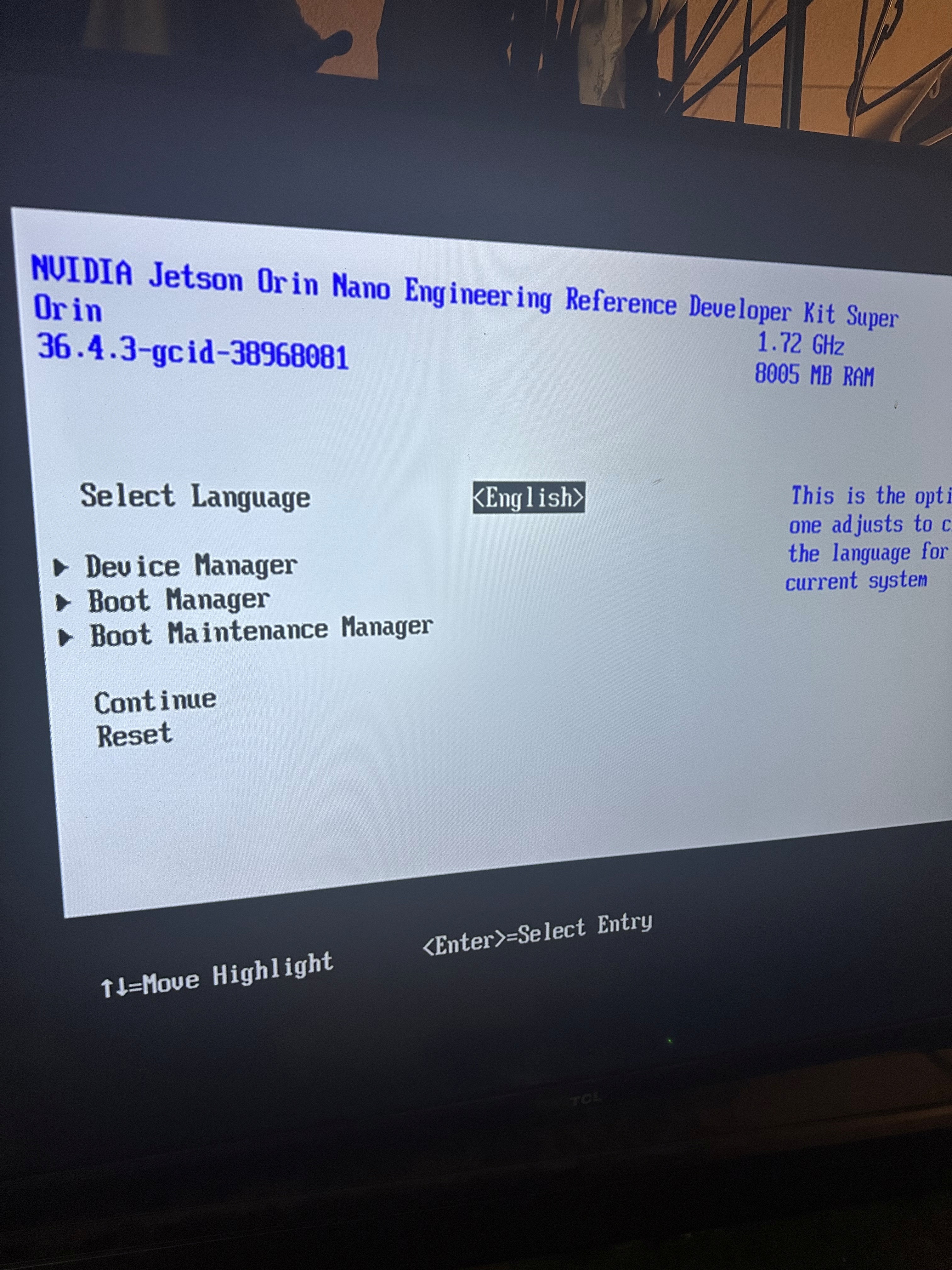 Onboard compute and motor control
