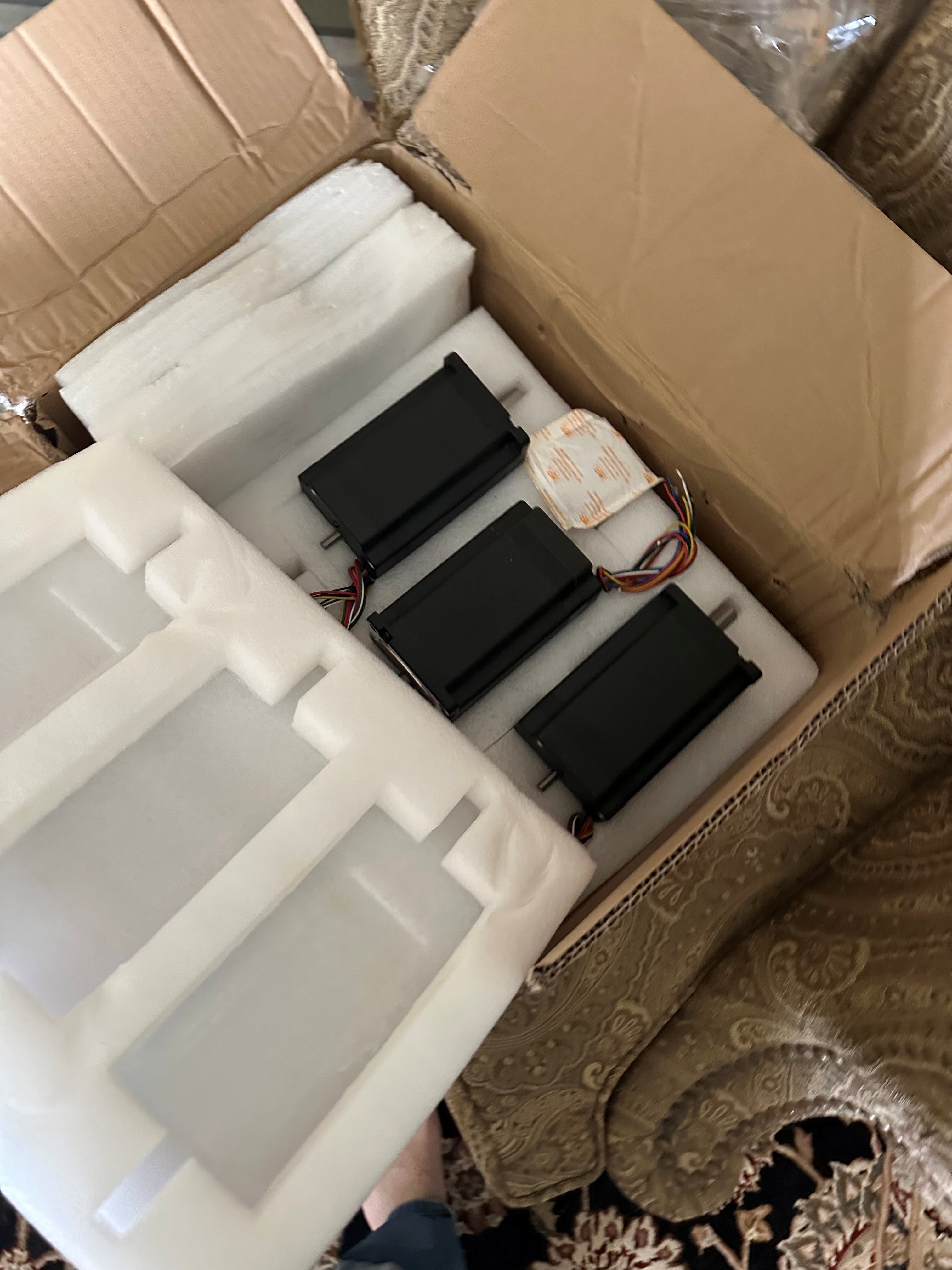BLDC servo motor hardware